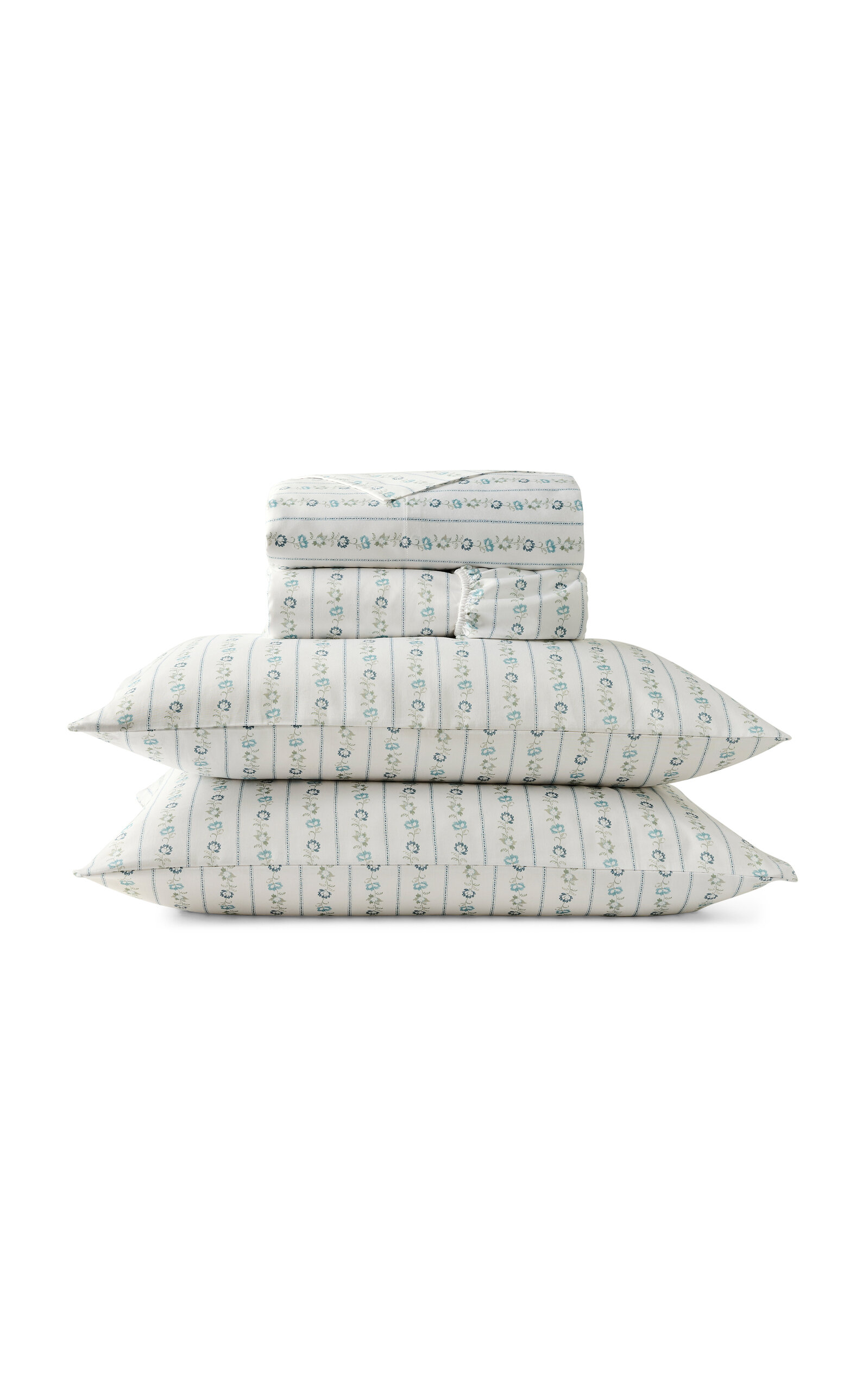 Christy Christy Rosamund Sateen Queen Sheet Set Blue
