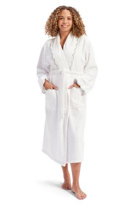 CHRISTY CHRISTY Scallop Edge Super Soft Luxury Robe
