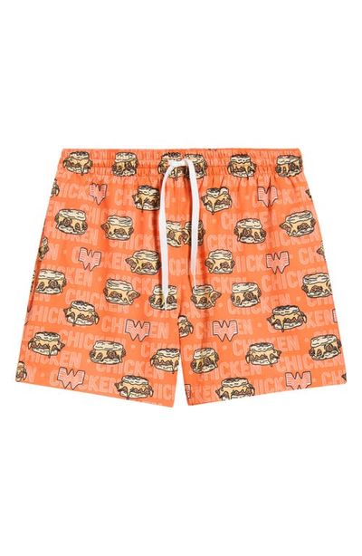 Chubbies Chubbies Honey Butter Chicken Biscuit 5.5-Inch Swim Trunks