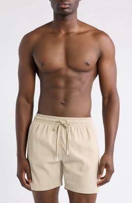 Chubbies Chubbies Khakinator 5.5 Textured Swim Trunks
