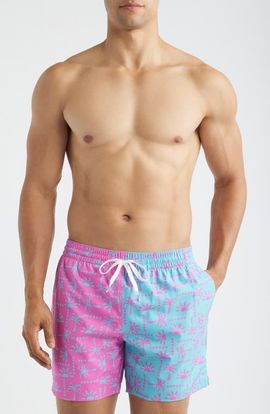 Chubbies Chubbies Pacific Grids 5.5-Inch Swim Trunks