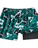 Chubbies Men's Chubbies Green New York Jets Game Day Fit Classic Lined Swim Trunks  - 1