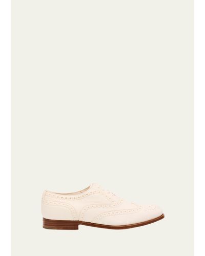 Church's Brogue Deerskin Leather Derby Shoes