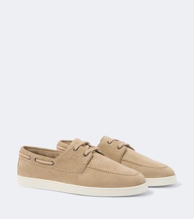 Church's Church's Peblees Beach suede boat shoes
