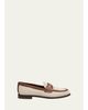Church's Heswall 2 Leather-Trimmed Canvas Penny Loafers - 1