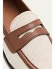Church's Heswall 2 Leather-Trimmed Canvas Penny Loafers - 5