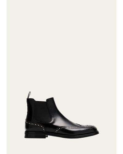 Church's Ketsby Studded Leather Chelsea Boots
