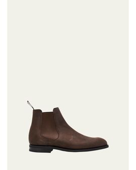 Church's Men's Amberley R 2.0 Waxed Suede Chelsea Boots