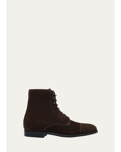 Church's Men's Edworth R 2.0 Suede Lace-Up Boots
