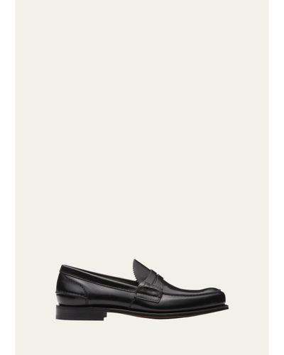 Church's Men's Pembrey Bookbinder Fume Penny Loafers
