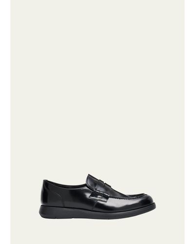 Church's Men's Rock Ferry Polished Leather Sneaker-Sole Penny Loafers
