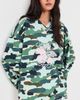 Ciao Ciao Vacation Ciao Ciao Vacation Camo Hibiscus Speedway Tee Green Camo - 2