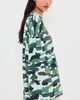 Ciao Ciao Vacation Ciao Ciao Vacation Camo Hibiscus Speedway Tee Green Camo - 4