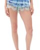 Ciao Ciao Vacation Ciao Ciao Vacation Curacao Tie-Dye Lace Trim Shorts Tide - 1
