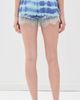 Ciao Ciao Vacation Ciao Ciao Vacation Curacao Tie-Dye Lace Trim Shorts Tide - 3