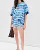 Ciao Ciao Vacation Ciao Ciao Vacation Curacao Tie-Dye Lace Trim Shorts Tide - 5