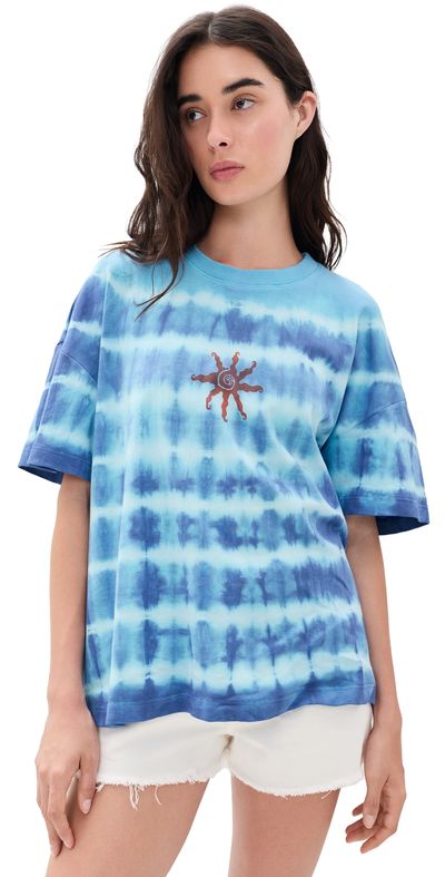 Ciao Ciao Vacation Ciao Ciao Vacation Curacao Tie-Dye Tee Tide
