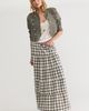 Ciao Ciao Vacation Ciao Ciao Vacation Sonder Check Tier Skirt - 4
