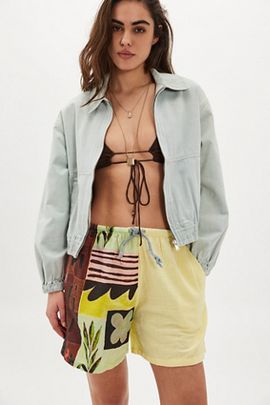 Ciao Ciao Vacation Ciao Ciao Vacation Spice Collage Riley Shorts