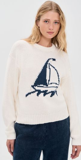 Ciao Lucia Ciao Lucia Josette Pullover Ivory
