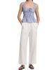 Ciao Lucia Women's Gigi Smocked Striped Cotton Sleeveless Top - 2