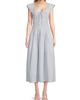 Ciao Lucia Women's Lauretta Smocked Cotton Midi-Dress - 3