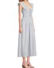 Ciao Lucia Women's Lauretta Smocked Cotton Midi-Dress - 4