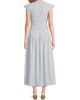 Ciao Lucia Women's Lauretta Smocked Cotton Midi-Dress - 5