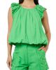 CIEBON CIEBON Ada Eyelet Embroidery Bubble Hem Shirt - 1