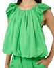 CIEBON CIEBON Ada Eyelet Embroidery Bubble Hem Shirt - 4