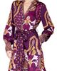 CIEBON CIEBON Antonella Print Long Sleeve Dress - 4