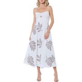 CIEBON CIEBON Bianca Embroidered Midi Sundress