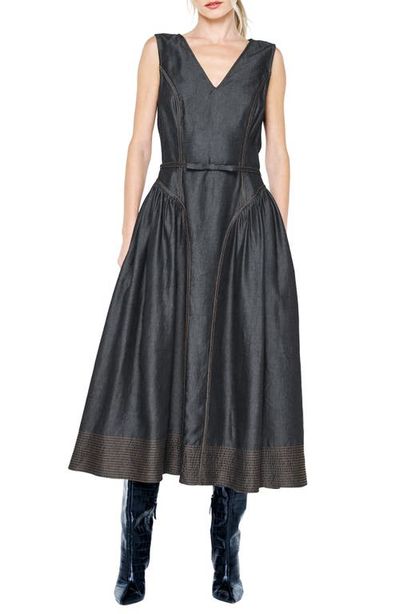 CIEBON CIEBON Bruni Sleeveless Fit & Flare Dress