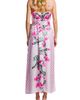 CIEBON CIEBON Clillian Floral Print Faux Wrap Dress - 2