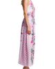 CIEBON CIEBON Clillian Floral Print Faux Wrap Dress - 3