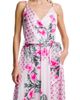 CIEBON CIEBON Clillian Floral Print Faux Wrap Dress - 4