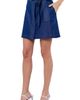 CIEBON CIEBON Clo Belted Miniskirt - 4
