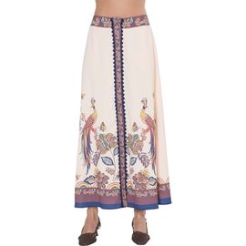 CIEBON CIEBON Eisley Button Front Midi Skirt