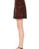 CIEBON CIEBON Eris Whipstitched Faux Suede Miniskirt - 3