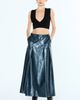 CIEBON CIEBON Felicia Faux Leather Midi Skirt - 4