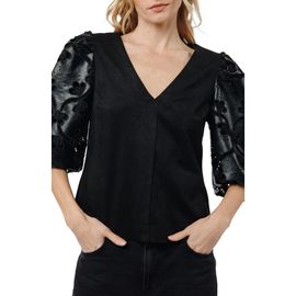 CIEBON CIEBON Hudson Puff Sleeve Shirt