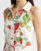 CIEBON CIEBON Katerina Strawberry Print Sleeveless Shirtdress - 4
