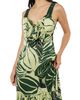 CIEBON CIEBON Kira Lace Trim Print Maxi Dress - 4