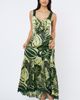 CIEBON CIEBON Kira Lace Trim Print Maxi Dress - 5