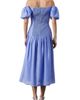 CIEBON CIEBON Lottie Puff Sleeve Off the Shoulder Dress - 2