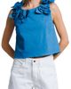 CIEBON CIEBON Lucia Rosette Detail Denim Shirt - 4