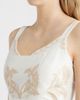 CIEBON CIEBON Lyra Embroidered Cotton Crop Top - 4