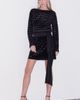 CIEBON CIEBON Marla Burnout Velvet Miniskirt - 5