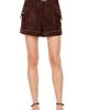 CIEBON CIEBON Reagan Faux Suede Shorts - 1