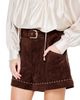 CIEBON CIEBON Reagan Faux Suede Shorts - 4